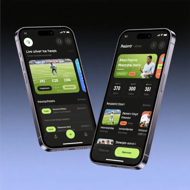 好博体育 APP 界面展示
